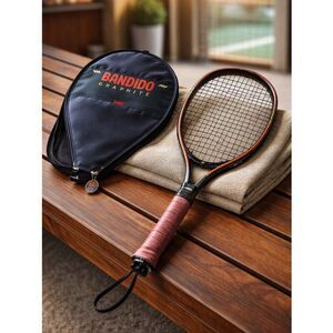 EUC - Bandido Graphite Tennis Racquet Ball Racquet